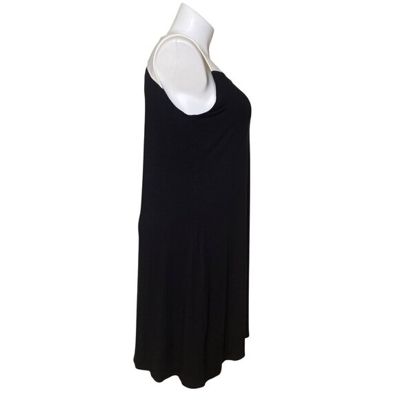 Eileen Fisher Firefly Viscose Jersey Dress w/ Back Cutout, Women's Size L - Picture 6 of 12